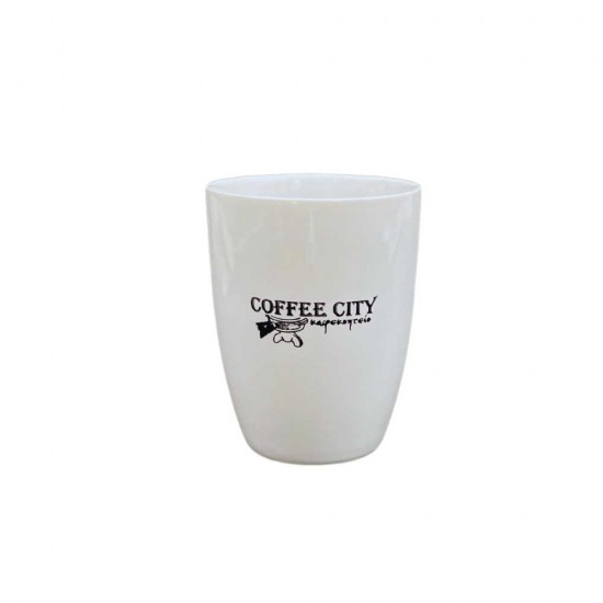 ΛΕΥΚΗ ΚΟΥΠΑ COFFEE CITY 350ml