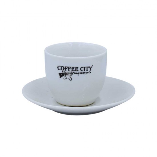 ΚΟΥΠΑ ESPRESSO  ΜΕ ΠΙΑΤΑΚΙ COFFEE CITY