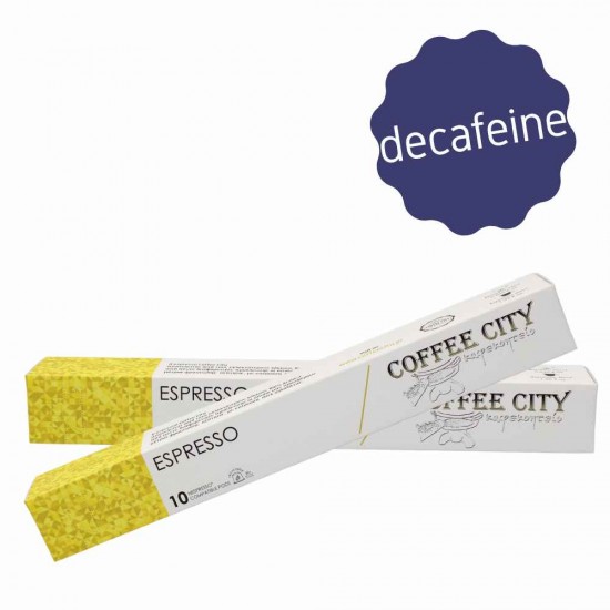 ΚΑΨΟΥΛΕΣ ΚΑΦΕ COFFEE CITY DECAFEINE